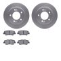 Dynamic Friction 4502-21072 Rotor Kit