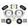 Wilwood 140-13582 AERO6 Front Hat Kit 14.00 2007-2011 BMW E90 Series w/Lines
