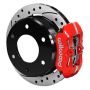 Wilwood 140-16711-DR 63-87 C10/C15 DynaPro FDPLP Red Calipers 11in x .81in D/S  Rotors 6-Lug Rear Disc Brake Kit