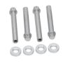 S&S Cycle 930-0027 3/8-16 x 3.384in x .950in TD Head Bolt Kit - 4 Pack