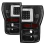 SPYDER 9038563 xTune 07-13 Toyota Tundra Light Bar LED Tail lights - Black (ALT-ON-TTU07V2-LBLED-BK)