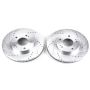 PowerStop JBR966XPR PowerStop Evolution Performance Drilled, Slotted & Plated Brake Rotor Pair