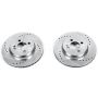PowerStop EBR854XPR PowerStop Evolution Performance Drilled, Slotted & Plated Brake Rotor Pair