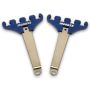 MOROSO MOR72180 Four Hole Wire Looms Blue