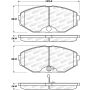 Stoptech 308.05870 Street Brake Pads - Front