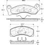 Stoptech 308.04990 Street Brake Pads