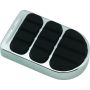 Kuryakyn 8029 ISO Standard Brake Pedal Pad Chrome