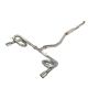 Remark 2022+ Honda Civic Si FE1 Sport Touring (Link Loop) Catback Exhaust w/ Stainless Steel Tip