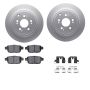 Dynamic Friction 4512-59172 Rotor Kit