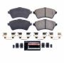 PowerStop Z23-926 PowerStop - Z23 Daily Driver Carbon-Fiber Ceramic Brake Pads with Hardware Kit