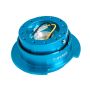 NRG Quick Release Kit Gen 2.5 - New Blue Body / Titanium Chrome Ring
