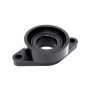 Torque Solution Billet Stock to HKS Blowoff Valve Adapter Black Mtsbshi Eclipse/Talon/Laser 1G 90-94