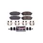 PowerStop Z23-1004 PowerStop - Z23 Daily Driver Carbon-Fiber Ceramic Brake Pads with Hardware Kit