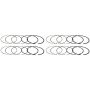 Manley Performance 46875-4 Manley 87.5mm File Fit 1.2mm x1.2mmx2.8mm Standard (7-11lbs) Ring Set