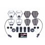 PowerStop Z26-839 PowerStop - Z26 Performance Carbon-Fiber Ceramic Brake Pads with Hardware Kit
