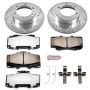 PowerStop K1233-36 Z36 Truck and SUV Carbon-Fiber Ceramic Brake Pad and Drilled & Slotted Rotor Kit