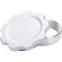 ALLSTAR PERFORMANCE ALL36170 Filler Cap Silver with Weld-In Alum Bung