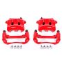PowerStop S4928 Red Powder Coated Calipers