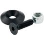 ALLSTAR PERFORMANCE ALL18631 Countersunk Bolts #10 w/1in Washer Black 10pk