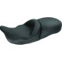 Mustang Motorcycle 79640 Mustang 08-21 Harley Electra Glide, Rd Glide, Rd King, Str Glide Touring Heated 1PC Seat - Black