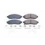 PowerStop 17-1548 PowerStop - Z17 Low-Dust Ceramic Brake Pads with Hardware
