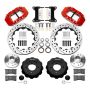 Wilwood 140-15949-DR Forged Narrow Superlite 6R Front Big Brake Kit 13.06in Drilled Rotors 88-98 C1500 - Red