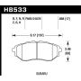 Hawk Performance HB533Z.668 Performance Ceramic Disc Brake Pad