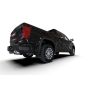 Rally Armor MF100-UR-BLK-MBK Black Mud Flap/Metallic Black Logo