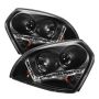 SPYDER 5029447 Projector Headlights - DRL - Black