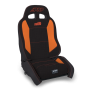 PRP Seats A9001044-50-207 PRP EnduroCrawl Reclining Suspension Seat - Black/Orange Tweed - Driver