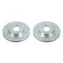 PowerStop JBR1765XPR PowerStop Evolution Performance Drilled, Slotted & Plated Brake Rotor Pair