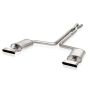 Stainless Works C49296EXH 1992-96 Corvette C4 LT1/LT4 2-1/2in Exhaust System X-Pipe Chambered Turbo Mufflers