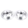 PowerStop JBR932XPR PowerStop Evolution Performance Drilled, Slotted & Plated Brake Rotor Pair
