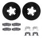 Dynamic Friction 8512-67016 Rotor Kit