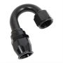 FRAGOLA FRG681812-BL Hose Fitting #12 180 Deg PTFE Black