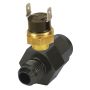 Derale 35020 Premium In-Line Fan Control Thermostat 180°, -6AN x -6AN
