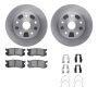 Dynamic Friction 6512-80118 Rotor Kit