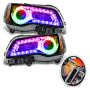 Oracle Lighting 7731-330 SMD Pre-Assembled Headlights, Non-HID, Black Bezel, ColorSHIFT(tm) DRL
