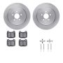 Dynamic Friction 6512-13123 Rotor Kit