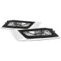 SPYDER 5085405 OEM Fog Lights W/Switch and Cover - Clear