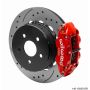 Wilwood 140-15930-DR Superlite 4R Rear Brake Kit 14.00 Red 2018-Up Jeep JL SRP w/Lines