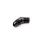 FRAGOLA FRG482303-BL 45 Deg Adapter Fitting #3 x 1/8 MPT Black