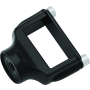 Kuryakyn 3119 Side Mount License Plate Holder Clamp 86-23 XL Models Gloss Black