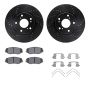 Dynamic Friction 8512-59106 Rotor Kit