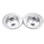 PowerStop JBR522XPR PowerStop Evolution Performance Drilled, Slotted & Plated Brake Rotor Pair