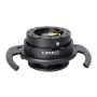 NRG Quick Release Kit Gen 4.0 - Black Body / Black Ring w/ Handles