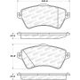 Stoptech 308.09260 Street Brake Pads