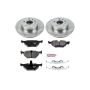 PowerStop KOE3080 OE Stock Replacement Low-Dust Ceramic Brake Pad and Rotor Kit