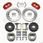 Wilwood 140-13666-R Narrow Superlite 4R Rear P-Brk Kit 14.00in Red Big Ford New 2.38in Off Bronco 5 x 5.50