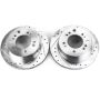 PowerStop JBR1519XPR PowerStop Evolution Performance Drilled, Slotted & Plated Brake Rotor Pair